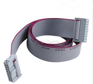 2,54 mm rozteč 2x8Pin 16Pin 16 drátů IDC plochý pás karet kabel F/F