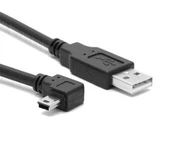 Pravý úhel B MINI USB 5PIN Male na USB Male kabel
